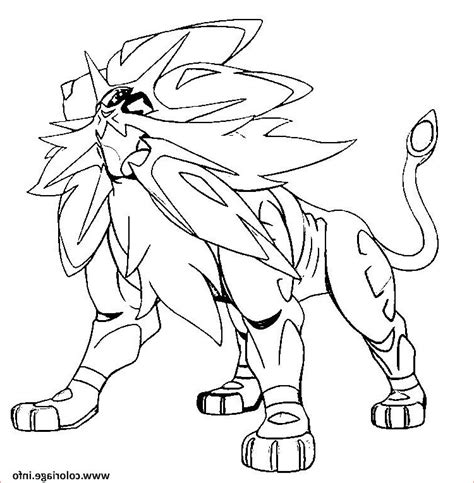 13 Simple Solgaleo Coloriage Images Coloriage