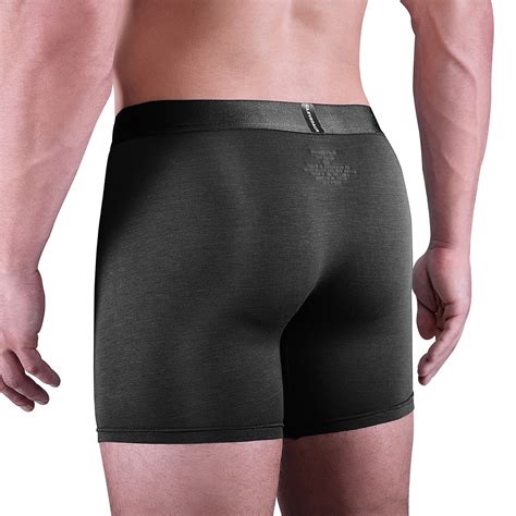 clevedaur men s underwear 6 inches eco friendly fabric lenzing micro modal stretchy boxer briefs