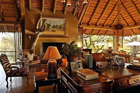 African Furniture And Decor Safari Decor Living Room Safari Living