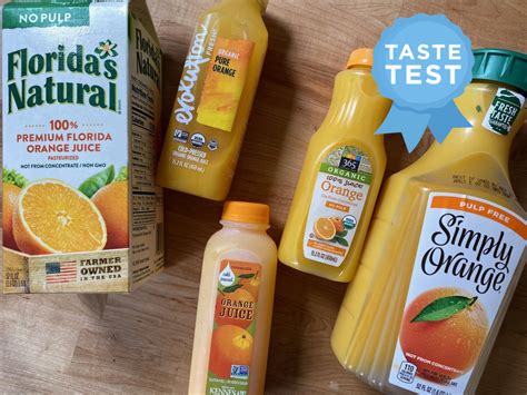 We Tried Every Type Of Orange Juice We Could Get Our Hands On And The