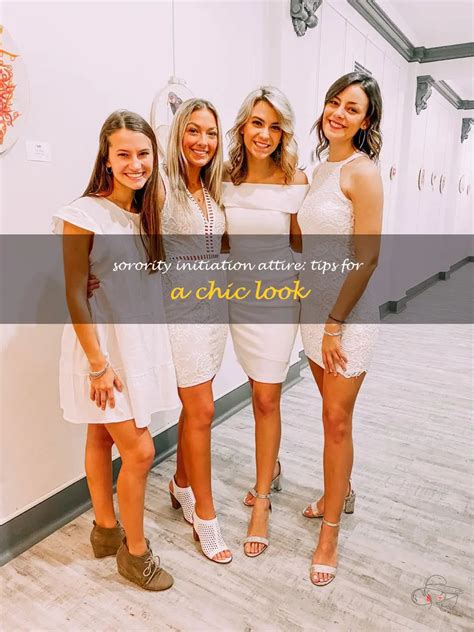 Sorority Initiation Attire Tips For A Chic Look Shunvogue
