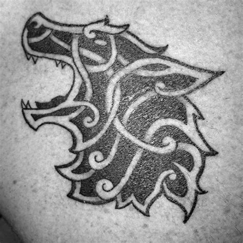 Celtic Wolf Tattoos