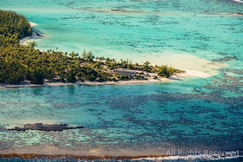 Overflightstock Tetiaroa Atoll Tropical Islands Of French Polynesia