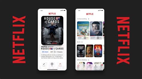 Redesigning Netflix Mobile App In Adobe Xd Ui Design Tutorial Youtube