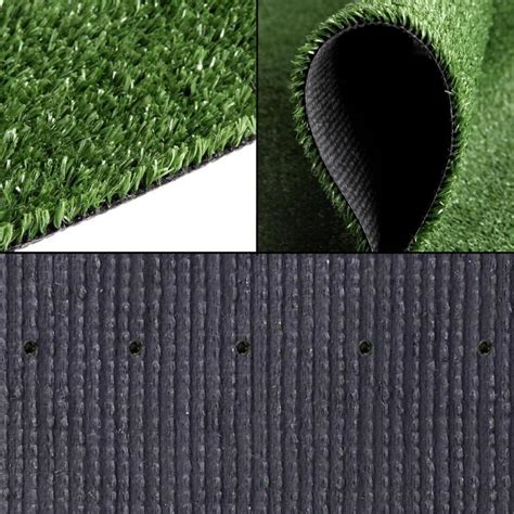 20 Sqm Artificial Grass Synthetic Artificial Turf Flooring 15mm Olive