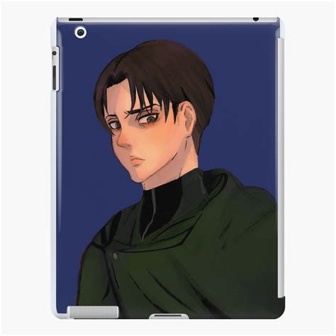 Levi Ackerman Fanart Aot Ipad Case And Skin By Uchix Redbubble