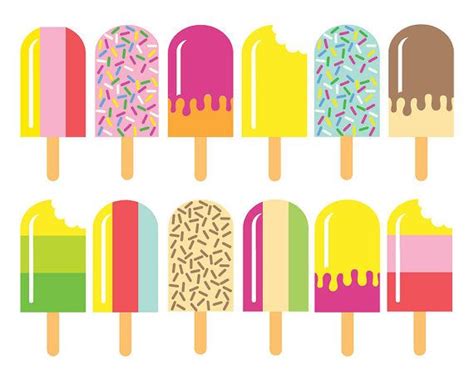 Popsicle Clipart Clip Art Ice Pop Clipart Clip By Theclipartpress Ice
