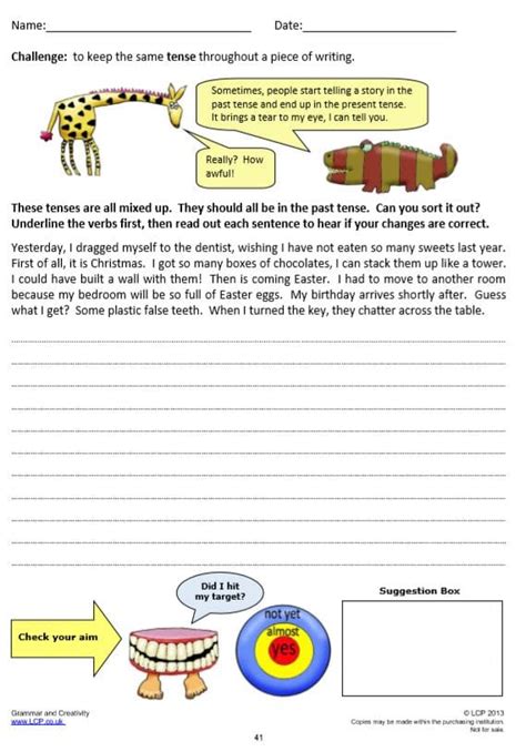 Free Printable Worksheets For Year 3 English