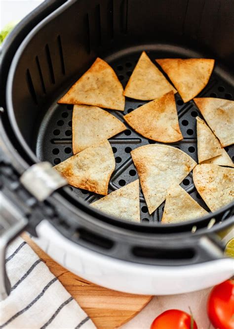 Healthy Air Fryer Tortilla Chips How To Make