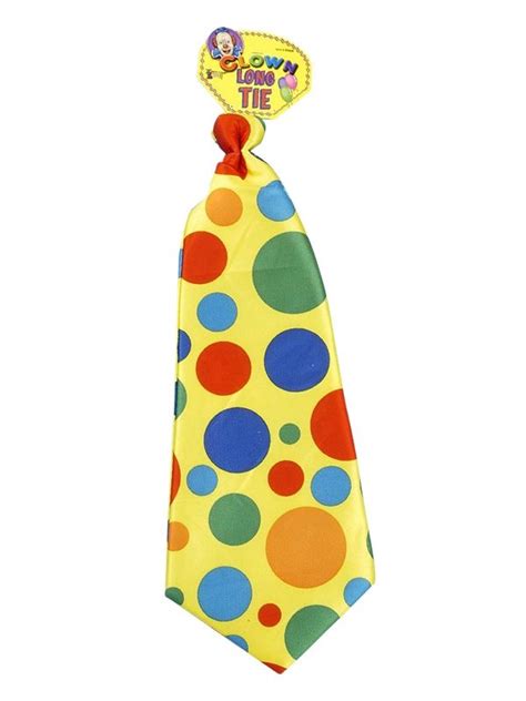 Jumbo Long Clown Tie Abracadabra Fancy Dress