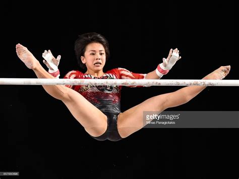 Mai Murakami Of Japan Competes On The Uneven Bars Artistic