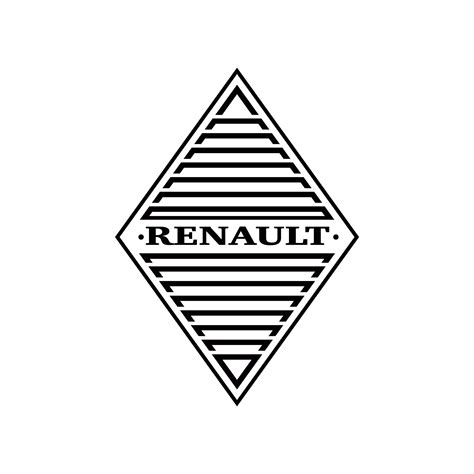 Stickers Renault Vieux Logo 2 Autocollant Voiture