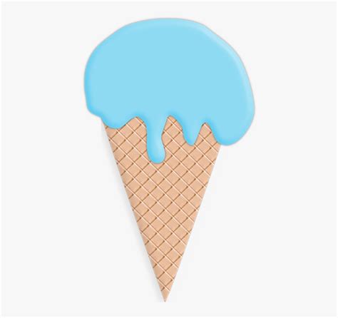 Ice Cream Cone Clip Art Blue Blue Ice Cream Cone Clip Art Hd Png