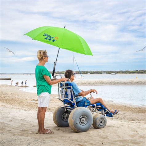 Wheeleez™ Sandcruiser™ All Terrain Beach Wheelchair Wheeleez Inc Wheeleez™ Low Pressure