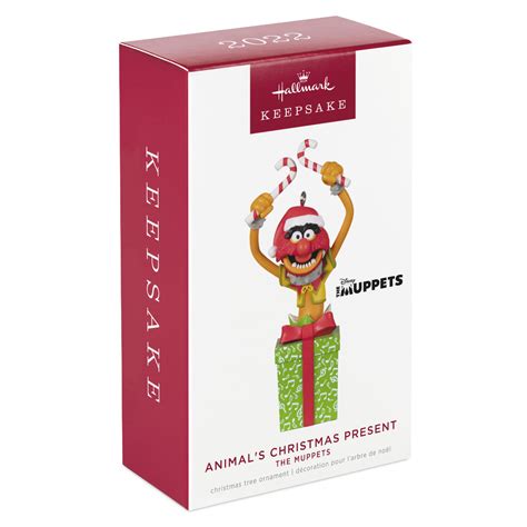 2022 Hallmark Keepsake Ornament The Muppets Animals Christmas Present