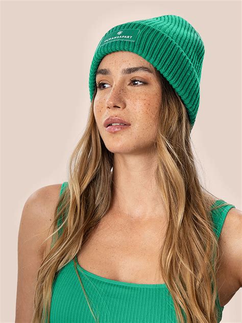 Charly Beanie Island Green Oceansapart Fr