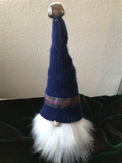 Swedish Tomte Gnome Norwegian Nisse Nordstrikk Blue Etsy