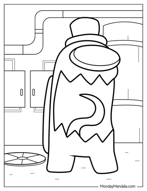 65 Among Us Coloring Pages Free Pdf Printables 43 Off