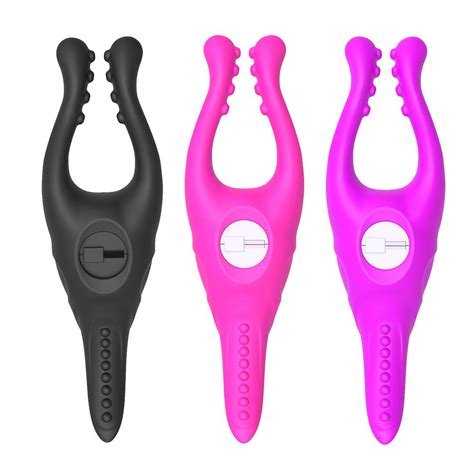 Female Clitoris Nipple Clamps G Spot Vibrator Massager Masturbator Sex Toysadult Sex Toy For Men