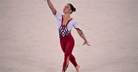 Gymnastics German Full Body Suits Applauded In Slow To Change Japan