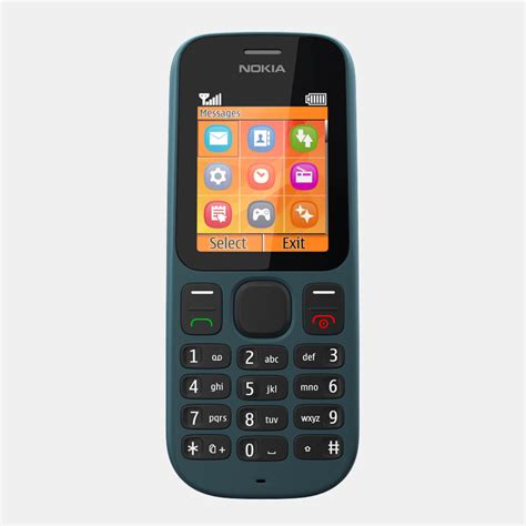 Nokia 100 Mobile Phone 3d Model