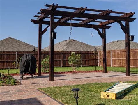 9 Pergola Installation Tips Nail The Yard And Site Preparation For Your
