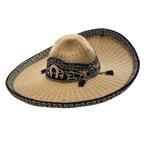 Sombrero Charro San Luis Moderado De Mimbre Charro Azteca