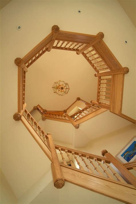 Octagonal Staircase Project 1054 Oak Staircase Staircase New