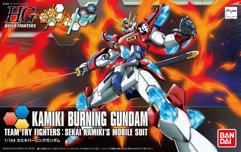Hgbf Kamiki Burning Gundam Zinc Mecha