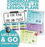 Kindergarten Lesson Plans Technology