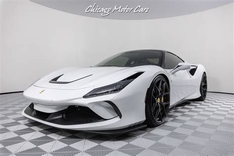 Used 2020 Ferrari F8 Tributo Coupe Bianco Cervino Novitec Sport