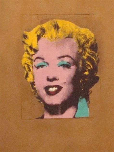 Gold Marilyn Monroe 1962 Andy Warhol Moma Mscuai Flickr