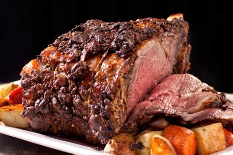 One issue with prime rib, though, is that you'll be dealing with guests who have a range of doneness preferences. Thyme Rib Roast of Beef- Christmas! | Recipes by Soma Sengupta