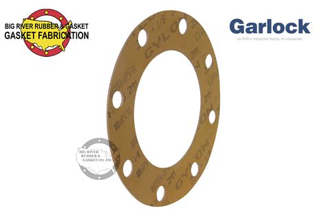 Garlock Gylon Style 3500 Gasket Big River Rubber And Gasket