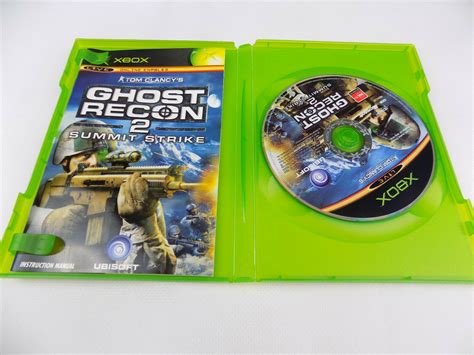 Mint Disc Xbox Original Ghost Recon 2 Summit Strike Works On Xbox 360