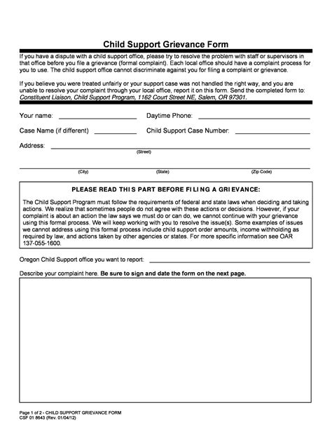 Mail a check or money order. 32 Free Child Support Agreement Templates (PDF & MS Word)
