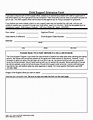 Printable Child Support Forms - Printable Forms Free Online