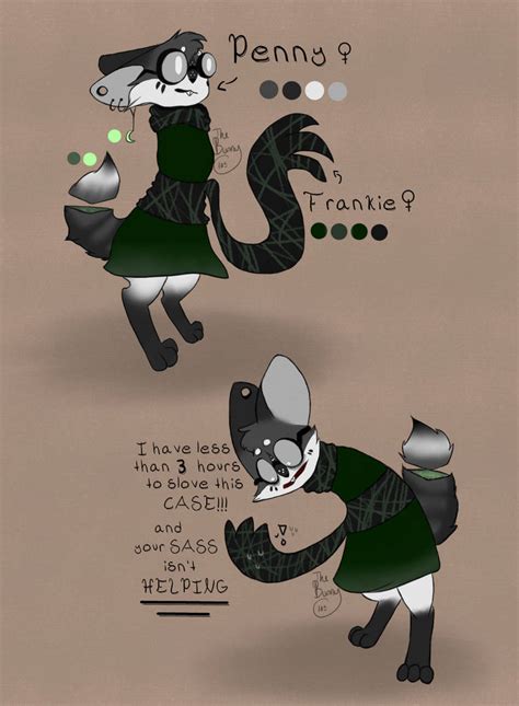 Penny And Frankie Ref By Thebunny105 On Deviantart
