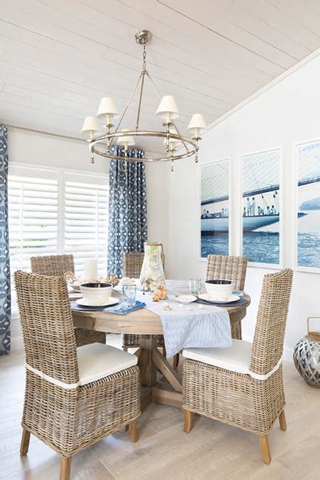 10 Refreshing And Chic Coastal Dining Rooms Megan Morris