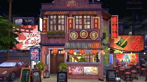 Sims 4 Japanese Restaurant