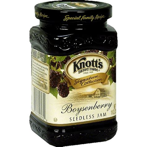 Knotts Signature Collection Seedless Jam Boysenberry Shop Edwards