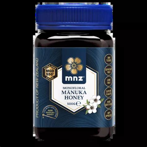 The Best Manuka Honey MGO 550 MNZ Pure Raw 500gr