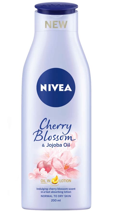 Nivea Oil In Lotion Cherry Blossom And Jojoba Oil Ingredients Explained