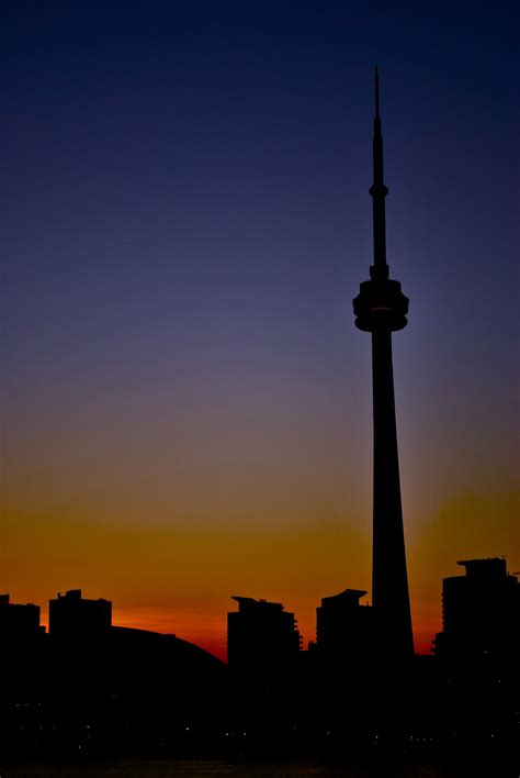 CN Tower Sunset From Lake Ontario #P2Ppacking | Lake ontario, Tower, Cn tower