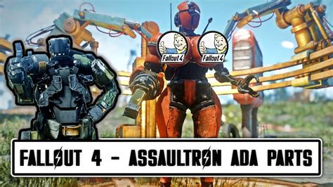 Assaultron ADA Parts Fallout 4 SMS YouTube