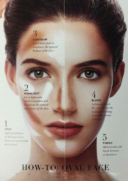 Add a light coating of setting powder over entire so that makeup stays intact for long and does not smudge easily. How to Make Up Oval Face | Oval face makeup, Contour makeup, Square face makeup