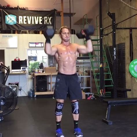 Hang Squat Clean Thrusters By Oscar Bergman Exercise How To Skimble