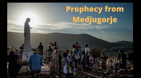 Prophecy From Medjugorje As Individuals You Cannot Stop The Evil