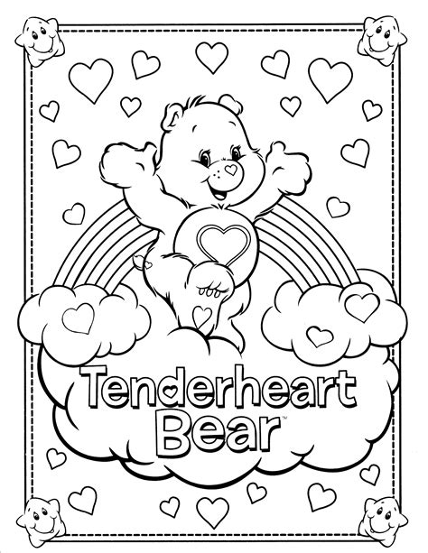 Care Bear Coloring Pages At Getdrawings Free For Personal Use