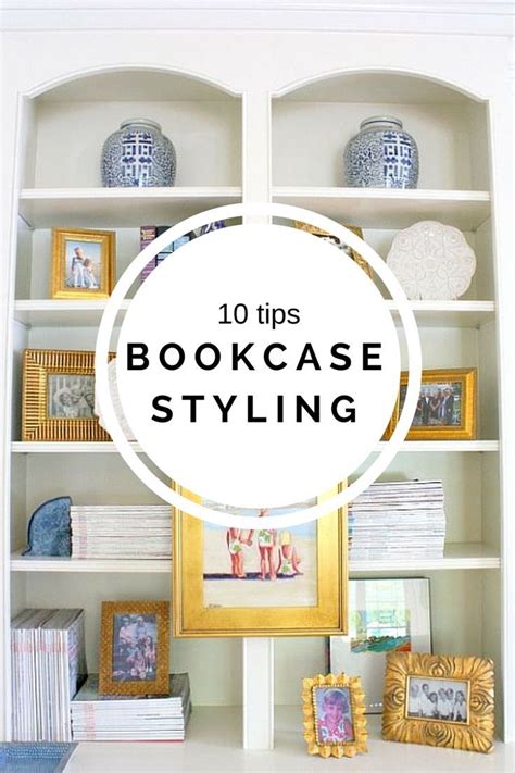 How to fill a lawyer's bookcase. 10 Tips : How To Style Bookshelves | Shelves